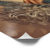 Boston de Bullmastiff Perfect Poster (Hoek)