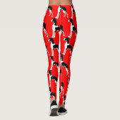 Boston Dog van Denemarken Leggings (Achterkant)