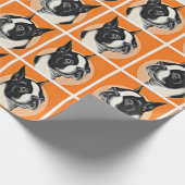 Boston dooder cadeaupapier (Hoek)