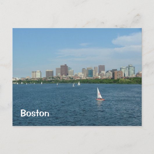 Boston en de Charles Briefkaart (Voorkant)