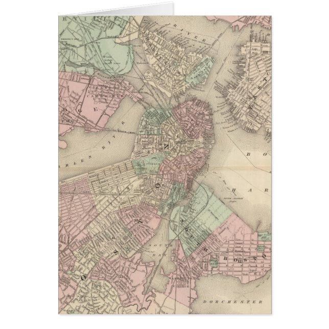 Boston en omgeving (Voorkant)