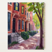Boston Été | Maisons de Brownstone du Massachusett (Dos)