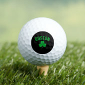 Boston Green Lucky Shamrock Golfballen (Insitu Shirt)