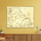 Boston Harbour 2 Canvas Afdruk (Insitu (Woonkamer))