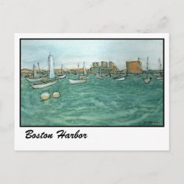 Boston Harbour Briefkaart
