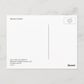 Boston Harbour Briefkaart (Achterkant)