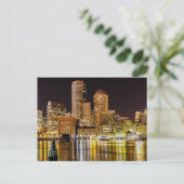 Boston Harbour Briefkaart (Staand voorkant)