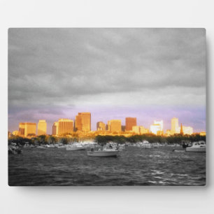Boston Harbour Fotoplaat