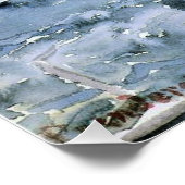 Boston Harbour, kunstschilderkunst, Perfect Poster (Hoek)