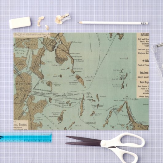 Boston Harbour Tissuepapier (Craft)