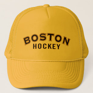 Boston Hockey Gold Trucker Hat Trucker Pet