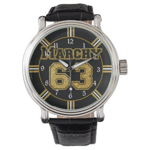 Boston Hockey Marchy 63 Horloge