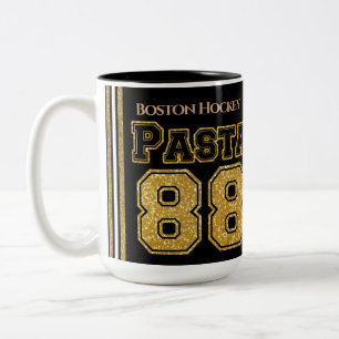 Boston hockey pasta 88 tweekleurige koffiemok
