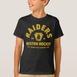 Boston Hockey Raiders Opgericht 1924 T-shirt