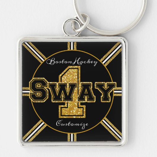 Boston Hockey Sway 1 Sleutelhanger (Voorkant)