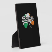 Boston Iers T-shirt Fotoplaat (Zijkant)