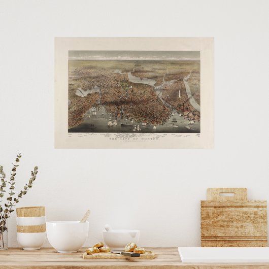 Boston, impression Vintage (Cuisine)