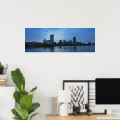 Boston in Dusk Poster (Thuiskantoor)