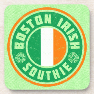 Boston Irish American Southie Onderzetter Set