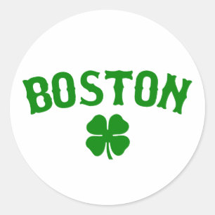 Boston Irish Ronde Sticker
