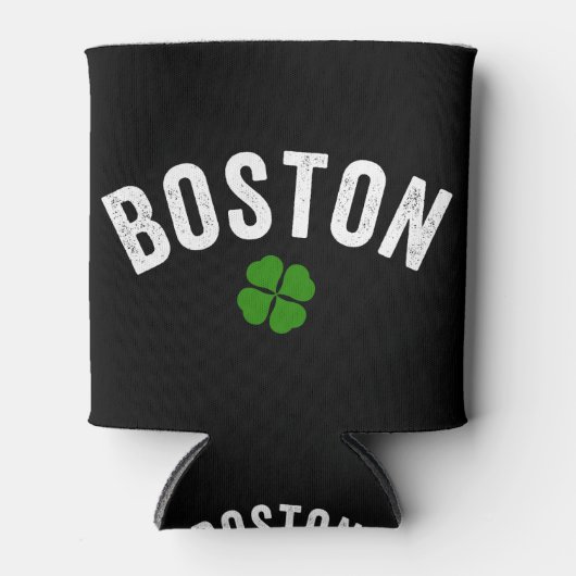 Boston Irish Shamrock Blikjeskoeler (Voorkant)