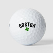 Boston Irish Shamrock Golfballen (Voorkant)