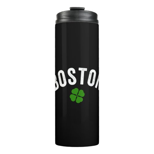 Boston Irish Shamrock Thermosbeker (Voorkant)
