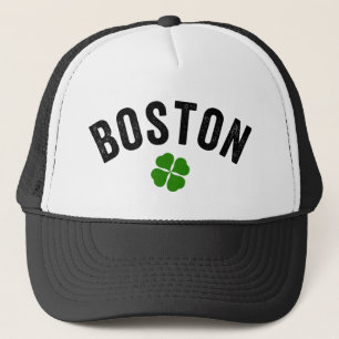 Boston Irish Shamrock Trucker Pet