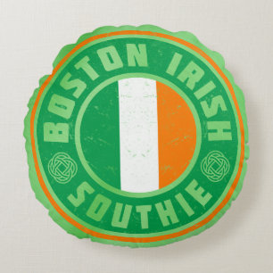 Boston Irish Southie Coussin irlandais irlandais