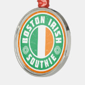 Boston Irish Southie Metalen Ornament (Links)