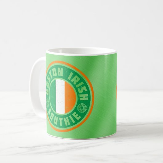 Boston Irish Southie Mug (Devant gauche)