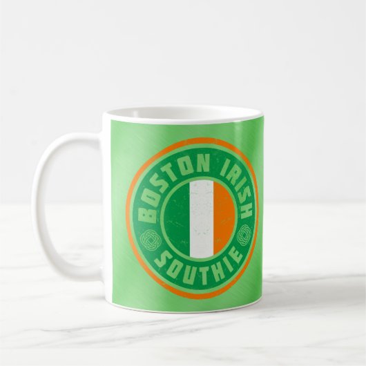 Boston Irish Southie Mug (Gauche)