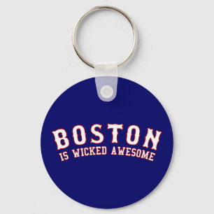 Boston is Geweldige van het schuitje Sleutelhanger