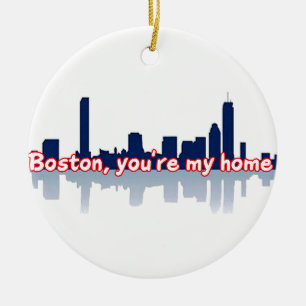 Boston Je bent mijn thuis Keramisch Ornament