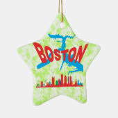 Boston Keramisch Ornament (Rechts)
