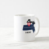 Boston koffiemok  (Voorkant rechts)