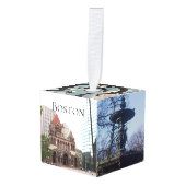 Boston Kubus Ornament (Voorkant hoekig)