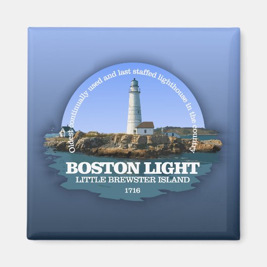 Boston Light Magneet (Voorkant)