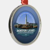 Boston Light Metalen Ornament (Rechts)