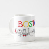 BOSTON LOVE MUG (I LOVE BOSTON) (Devant gauche)