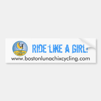 Boston LUNA Chix Bumpersticker