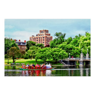 Boston MA - Boston Public Garden Perfect Poster