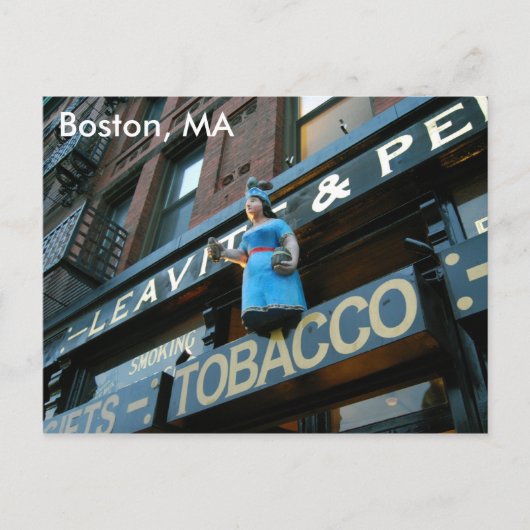 Boston, MA Briefkaart (Voorkant)