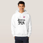 Boston MA Gift Hoodie (Voorkant volledig)