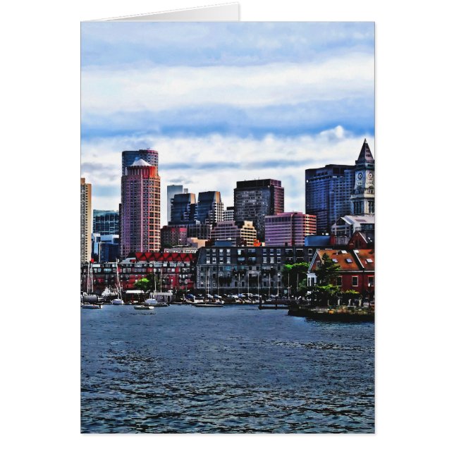 Boston MA - Inner Harbor (Voorkant)