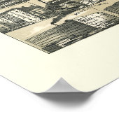 Boston, MA Panoramic Map - 1888 Poster (Hoek)