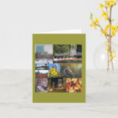 Boston, MA Photo Collage by Celeste Sheffey Kaart (Gele Bloem)