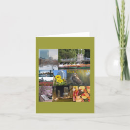 Boston, MA Photo Collage by Celeste Sheffey Kaart