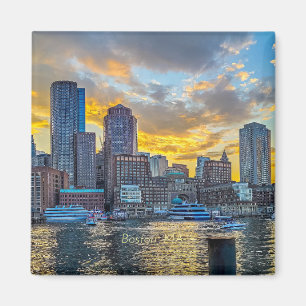 Boston, MA skyline Magneet