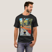 Boston Maak plaats voor eendjes T-shirt (Voorkant volledig)